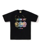 【ア ベイシング エイプ/A BATHING APE】のWATER YOYO APE HEAD TEE M 人気、トレンドファッション・服の通販 founy(ファニー) ファッション Fashion レディースファッション Fashion for Women インナー Innerwear ショート Short, Short Length スリーブ Sleeve, Long Sleeve / Short Sleeve フロント Front, Front Design プリント Print, Printed Pattern モチーフ Motif, Design Theme ラバー Rubber, Rubber Sole thumbnail BLACK|ID: prp329100004801332 ipo3291000000034931964