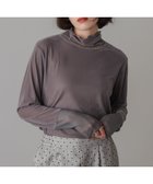 【バブ ブージュルード/Bab Bou Jeloud】のシアーベロアインナー 人気、トレンドファッション・服の通販 founy(ファニー) ファッション Fashion レディースファッション Fashion for Women トップス・カットソー Cut & Sew Tops ベロアトップス Velour Tops / Velvet-Look Items インナー Innerwear ギャザー Gathered, Ruffled シアー Sheer, See-Through ストレッチ Stretch, Stretchy Fabric チュール Tulip, Tulip Motif トレンド Trend, Trending Now 定番 Standard, Basic Item 人気 Popular, Best Seller フィット Fit, Slim Fit ベロア Velour, Soft Velvet メッシュ Mesh, Net Fabric 再入荷 Restock / Back in Stock エレガント 上品 Elegant thumbnail GRAY|ID: prp329100004801557 ipo3291000000034837046