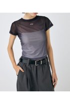 【マウジー/moussy】のGRADATION シアー TEE 人気、トレンドファッション・服の通販 founy(ファニー) ファッション Fashion レディースファッション Fashion for Women おすすめ Recommended / Our Picks グラデーション Gradient, Ombre シアー Sheer, See-Through デニム Denim, Jeans Material フィット Fit, Slim Fit ボトム Bottoms, Lower Wear メッシュ Mesh, Net Fabric 人気 Popular, Best Seller 再入荷 Restock / Back in Stock thumbnail BLK|ID: prp329100004801574 ipo3291000000034837231