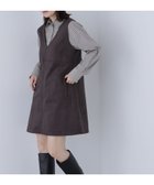 【ナチュラル ビューティー ベーシック/NATURAL BEAUTY BASIC】のフェイクスウェードミニジャンスカ チャコール1|ID: prp329100004801577 ipo3291000000034936747