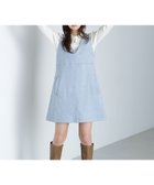 【ナチュラル ビューティー ベーシック/NATURAL BEAUTY BASIC】のフェイクスウェードミニジャンスカ ブルー|ID: prp329100004801577 ipo3291000000034936751