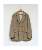 【ナイジェルケーボン/NIGEL CABOURN / MEN】のMAN / エンジニアダブルブレストジャケット - ヘンプリネンチェック 人気、トレンドファッション・服の通販 founy(ファニー) ファッション Fashion メンズファッション Fashion for Men リネン Linen, Linen Fabric thumbnail グリーン|ID: prp329100004801601 ipo3291000000034837359