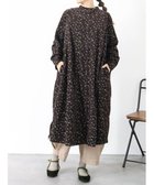 【ルディックパーク/LUDIC PARK】の花柄コーデュロイワンピース 人気、トレンドファッション・服の通販 founy(ファニー) ファッション Fashion レディースファッション Fashion for Women ワンピース Dresses ギャザー Gathered, Ruffled コーデュロイ Corduroy, Cord Fabric フェミニン Feminine, Girly thumbnail 茶|ID: prp329100004801624 ipo3291000000034837432