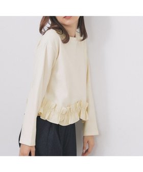 【インデックス/INDEX】のフリルドッキングトップス【洗濯機OK】 人気、トレンドファッション・服の通販 founy(ファニー) ファッション Fashion レディースファッション Fashion for Women トップス・カットソー Cut & Sew Tops シンプル Simple, Minimal スタイリッシュ Stylish, Fashionable スマート Smart, Elegant フォーマル Formal, Dressy フリル Frill, Ruffle ラウンド Round, Round Neck |ID:prp329100004801630