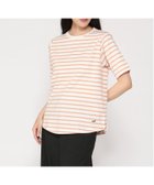 【クロコダイル/CROCODILE】のボーダー柄 5分袖 カットソー 人気、トレンドファッション・服の通販 founy(ファニー) ファッション Fashion レディースファッション Fashion for Women トップス・カットソー Cut & Sew Tops カットソー・ベーシックTシャツ Cut-and-Sewn Tops / Stretch Tees & Basics インナー Innerwear カットソー Cut and Sewn Top ベーシック Basic, Essential ボーダー Border, Stripe ロング Long, Long-Length thumbnail アイボリー|ID: prp329100004801643 ipo3291000000034837580