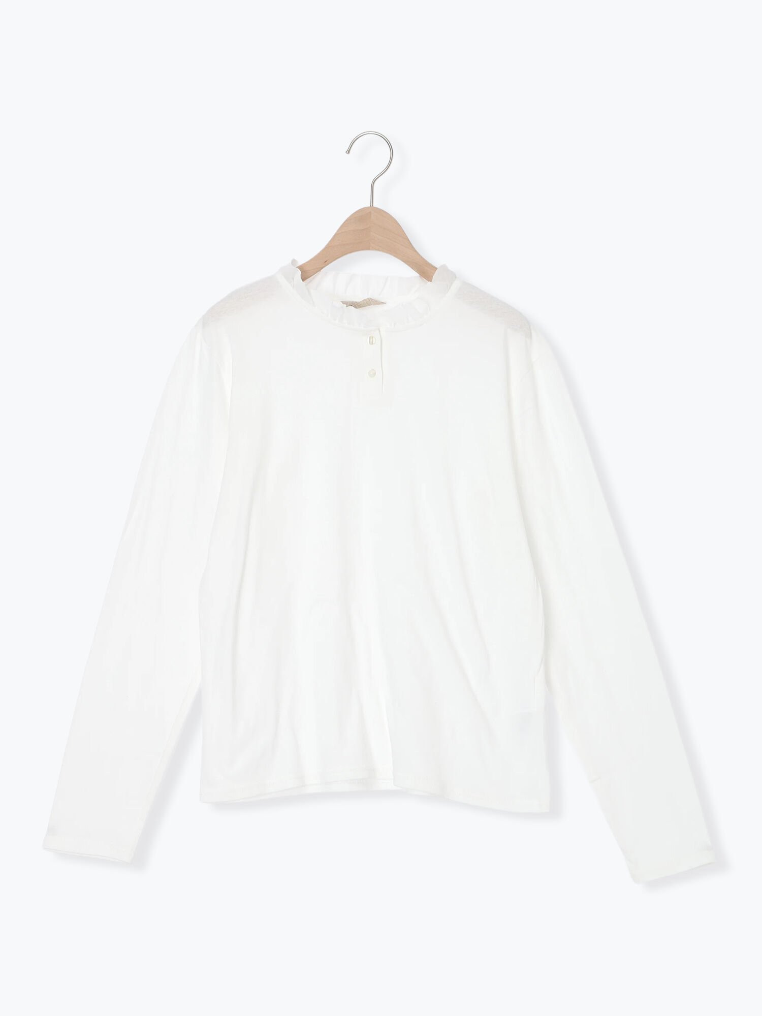 【サマンサモスモス/Samansa Mos2】の◎襟フリルカットソー 人気、トレンドファッション・服の通販 founy(ファニー) ファッション Fashion レディースファッション Fashion for Women トップス・カットソー Cut & Sew Tops カットソー・ベーシックTシャツ Cut-and-Sewn Tops / Stretch Tees & Basics インナー Innerwear カットソー Cut and Sewn Top フリル Frill, Ruffle エレガント 上品 Elegant other-1|ID: prp329100004801654 ipo3291000000034837671