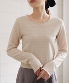 【バブ ブージュルード/Bab Bou Jeloud】のメローデザイントップス ECRU|ID: prp329100004801694 ipo3291000000034837971