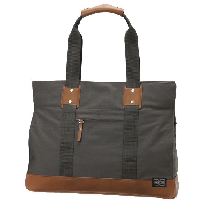 【ポーター/PORTER / MEN】のルート トートバッグ インテリア・キッズ・メンズ・レディースファッション・服の通販 founy(ファニー) ファッション Fashion メンズファッション Fashion for Men バッグ Bags トートバッグ / 通勤・大容量バッグ Tote Bags 軽量 Lightweight, Ultra Light ダブル Double, Double-Breasted ツイル Twist, Twisted Detail ベーシック Basic, Essential おすすめ Recommended / Our Picks オリーブ|ID: prp329100004801716 ipo3291000000034838159