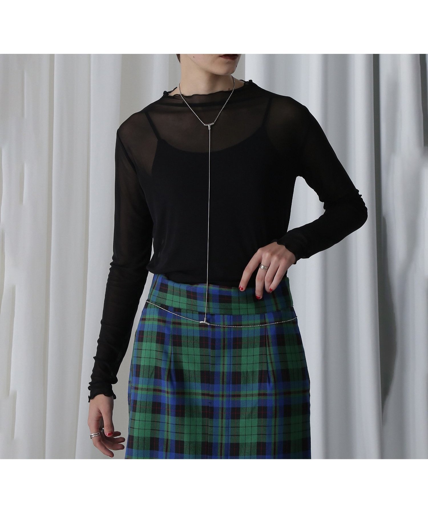 【ローズバッド/ROSE BUD】のシアーハイネックトップス インテリア・キッズ・メンズ・レディースファッション・服の通販 founy(ファニー) ファッション Fashion レディースファッション Fashion for Women トップス・カットソー Cut & Sew Tops おすすめ Recommended / Our Picks インナー Innerwear スウェット / スエット Sweatshirt, Sweatwear スタンダード Standard, Basic ベスト Vest, Waistcoat ベーシック Basic, Essential ロング Long, Long-Length BLACK|ID: prp329100004801744 ipo3291000000034838372