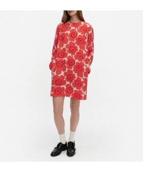 【マリメッコ/marimekko】のKouttaus Unikko ワンピース 人気、トレンドファッション・服の通販 founy(ファニー) ファッション Fashion レディースファッション Fashion for Women ワンピース Dresses スタイリッシュ Stylish, Fashionable スリム Slim, Slim Fit フィット Fit, Slim Fit フラワー Flower, Floral モチーフ Motif, Design Theme |ID:prp329100004801750