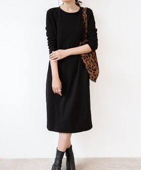 【アミュレット/Amulet】の【Dewlily】ナチュラルフィット裏起毛ワンピース 人気、トレンドファッション・服の通販 founy(ファニー) ファッション Fashion レディースファッション Fashion for Women ワンピース Dresses シンプル Simple, Minimal スニーカー Sneakers, Trainers タイツ Tights, Legwear ダウン Down, Puffer バランス Balance, Style Balance フィット Fit, Slim Fit リラックス Relax, Relaxed Fit レオパード Leopard, Animal Print レギンス Leggings, Stretch Pants エレガント 上品 Elegant |ID:prp329100004801758