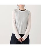 【アフタヌーンティー リビング/Afternoon Tea LIVING】のシアーレイヤードクルーネックプルオーバー 人気、トレンドファッション・服の通販 founy(ファニー) ファッション Fashion レディースファッション Fashion for Women トップス・カットソー Cut & Sew Tops カジュアルプルオーバー・ニットトップス Pullovers & Knit Tops / Casual Pullovers おすすめ Recommended / Our Picks シアー Sheer, See-Through シンプル Simple, Minimal タンク Tank Top, Sleeveless Top トレンド Trend, Trending Now ベーシック Basic, Essential thumbnail オフホワイト|ID: prp329100004801769 ipo3291000000034838570