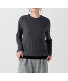 【アフタヌーンティー リビング/Afternoon Tea LIVING】のシアーレイヤードクルーネックプルオーバー 人気、トレンドファッション・服の通販 founy(ファニー) ファッション Fashion レディースファッション Fashion for Women トップス・カットソー Cut & Sew Tops カジュアルプルオーバー・ニットトップス Pullovers & Knit Tops / Casual Pullovers おすすめ Recommended / Our Picks シアー Sheer, See-Through シンプル Simple, Minimal タンク Tank Top, Sleeveless Top トレンド Trend, Trending Now ベーシック Basic, Essential thumbnail ダークグレー|ID: prp329100004801769 ipo3291000000034838571