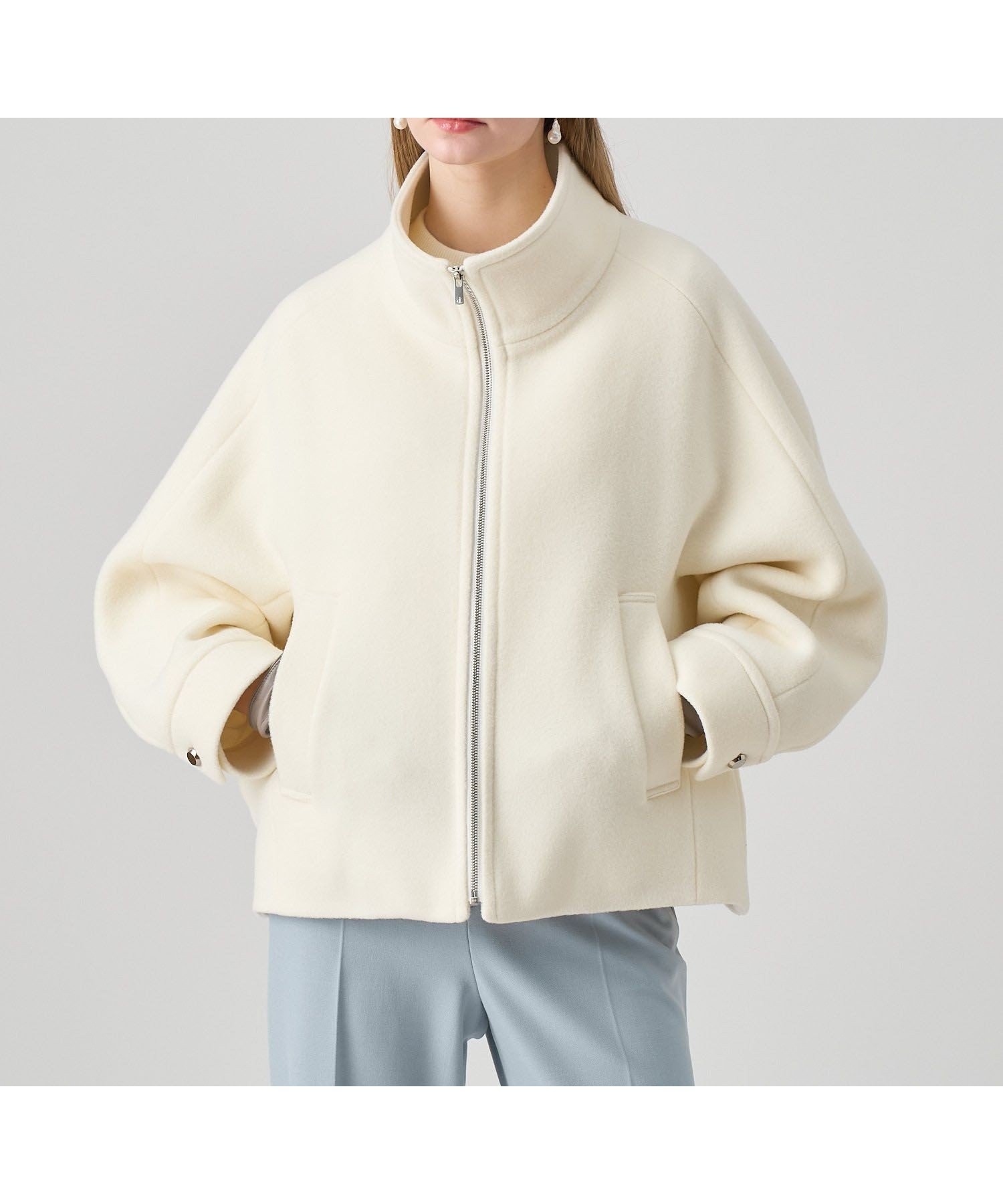 【アナイ/ANAYI】のラムショートビーバースタンドブルゾン 人気、トレンドファッション・服の通販 founy(ファニー) ファッション Fashion レディースファッション Fashion for Women アウター Coat / Outerwear Collection ブルゾンジャケット・スポーティアウター Blouson Jackets スタンド Stand Collar, Upright Stand スマート Smart, Elegant フェイス Face, Facial Design フォルム Silhouette, Form ブルゾン Blouson, Bomber Jacket A/W・秋冬 Autumn/Winter 再入荷 Restock / Back in Stock other-1|ID: prp329100004801791 ipo3291000000034838708