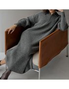 【リエディ/Re:EDIT】の片畔編み襟付きハーフジップニットワンピ 人気、トレンドファッション・服の通販 founy(ファニー) ファッション Fashion レディースファッション Fashion for Women ワンピース Dresses ニットワンピース Knit Dresses おすすめ Recommended / Our Picks インナー Innerwear カットソー Cut and Sewn Top コンパクト Compact, Small Size ショート Short, Short Length ジップ Zip, Zipper トレンド Trend, Trending Now バランス Balance, Style Balance ミドル Middle Length, Mid Height エレガント 上品 Elegant 畦 Ribbed Knit thumbnail チャコールグレー|ID: prp329100004801808 ipo3291000000034838805