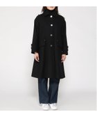 【マッキントッシュ/MACKINTOSH】の【マッキントッシュ公式】HUMBIE LONG SL MB 人気、トレンドファッション・服の通販 founy(ファニー) ファッション Fashion レディースファッション Fashion for Women バランス Balance, Style Balance フラップ Flap, Flap Pocket ポケット Pocket, Pocket Detail メルトン Melton, Heavy Wool モダン Modern, Contemporary ロング Long, Long-Length 冬 Winter / This Winter 定番 Standard, Basic Item 防寒 Cold Protection, Winter-Ready thumbnail 2K01/BLACK|ID: prp329100004801817 ipo3291000000034868586