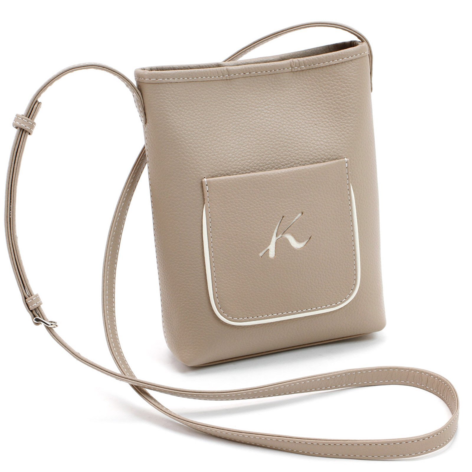 【キタムラ/Kitamura】のショルダーバッグ Y-1321 インテリア・キッズ・メンズ・レディースファッション・服の通販 founy(ファニー) ファッション Fashion レディースファッション Fashion for Women スマホショルダーバッグ Smartphone Shoulder Bag ポケット Pocket, Pocket Detail マグネット Magnet, Magnetic Closure サンドベージュ/アイボリー52911|ID: prp329100004801829 ipo3291000000034838952
