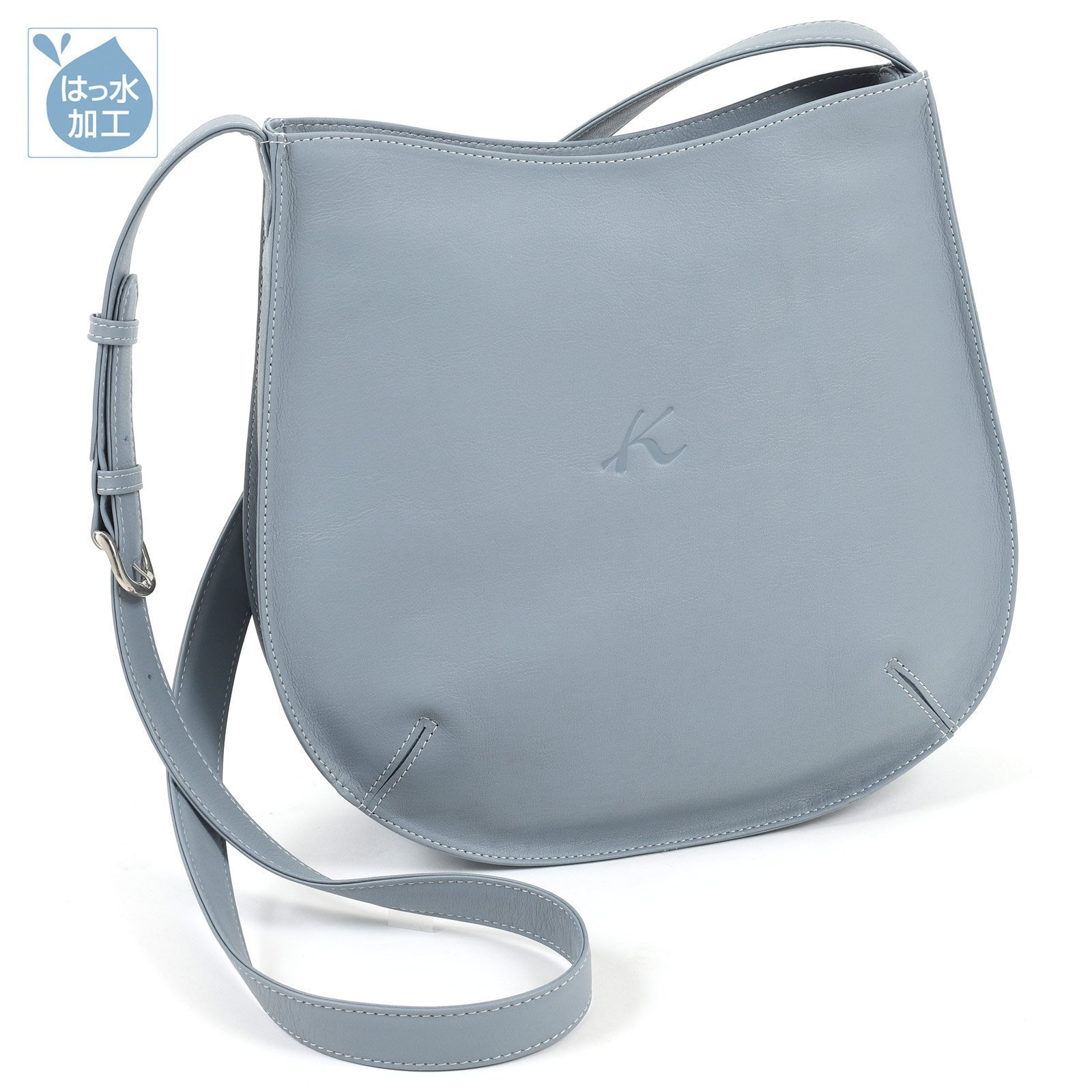 【キタムラ/Kitamura】のショルダーバッグ Y-1412 インテリア・キッズ・メンズ・レディースファッション・服の通販 founy(ファニー) ファッション Fashion レディースファッション Fashion for Women ウォーター Water シンプル Simple, Minimal ポケット Pocket, Pocket Detail ワンポイント One Point, Statement Accent ブルーグレー84901|ID: prp329100004801850 ipo3291000000034872612