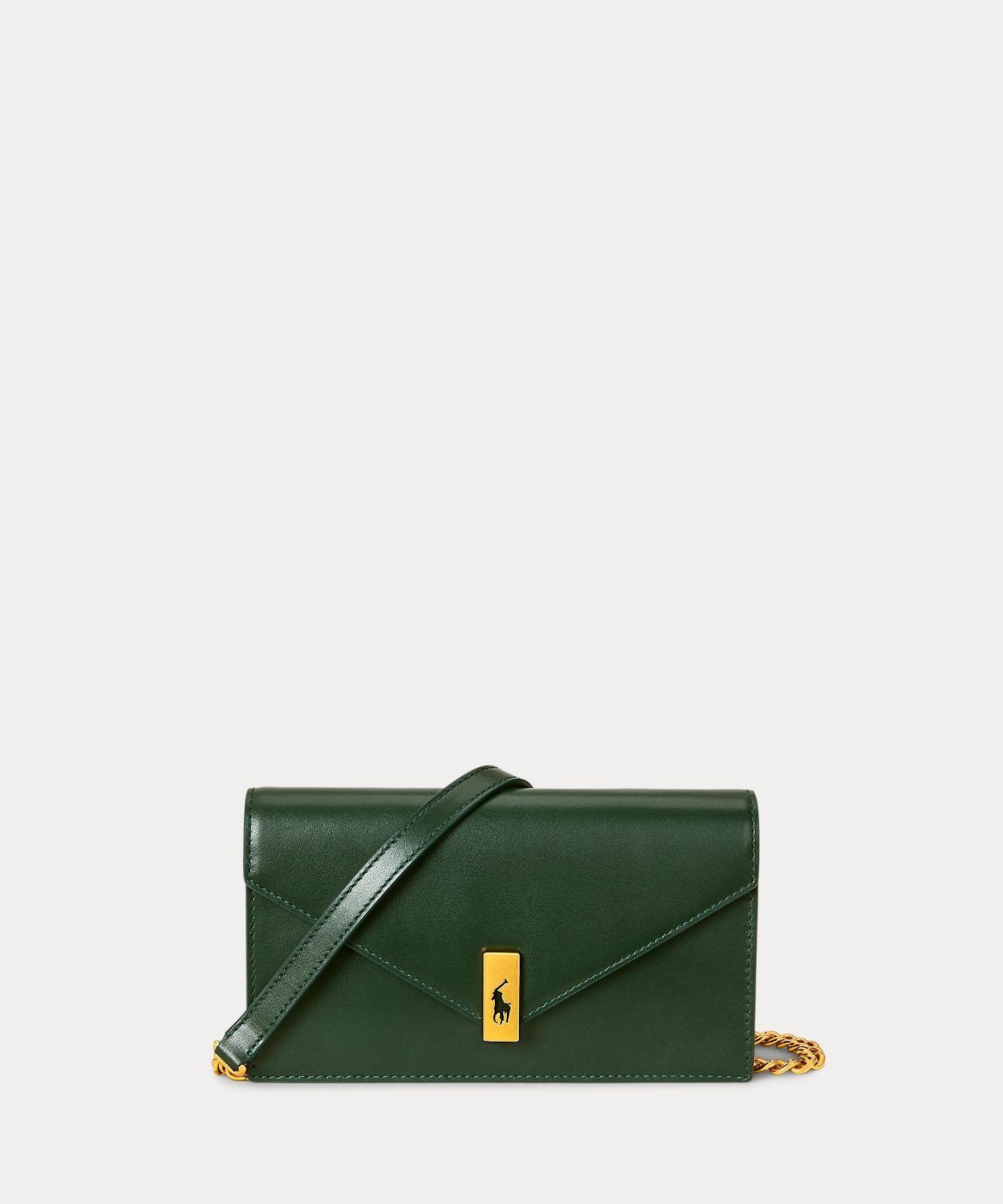 【ラルフローレン/RALPH LAUREN】のPolo ID レザー チェーン ウォレット バッグ インテリア・キッズ・メンズ・レディースファッション・服の通販 founy(ファニー) ファッション Fashion レディースファッション Fashion for Women バッグ Bags ウォレット Wallet ヴィンテージ Vintage Style コレクション Collection, Seasonal Line チェーン Chain, Chain Strap パイピング Piping, Trim Design ブレスレット Bracelet, Wristband ポケット Pocket, Pocket Detail マグネット Magnet, Magnetic Closure メタル Metal, Metal Parts ラップ Wrap, Wrap Design 300グリーン|ID: prp329100004801853 ipo3291000000034839070
