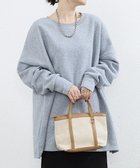 【アミュレット/Amulet】の【Amulet】ラウンドネックオーバーサイズプルオーバー グレー|ID: prp329100004801859 ipo3291000000034839089