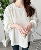 【アミュレット/Amulet】の【Amulet】ラウンドネックボリュームスリーブトップス ホワイト|ID: prp329100004801861 ipo3291000000034839100