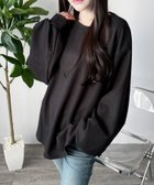 【アミュレット/Amulet】の【Amulet】ラウンドネックボリュームスリーブトップス ブラック|ID: prp329100004801861 ipo3291000000034839102