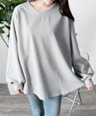 【アミュレット/Amulet】の【Amulet】ラウンドネックボリュームスリーブトップス グレー|ID: prp329100004801861 ipo3291000000034839108