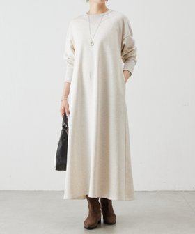 【ビアズリー/BEARDSLEY】の切り替え裏毛ワンピース 人気、トレンドファッション・服の通販 founy(ファニー) ファッション Fashion レディースファッション Fashion for Women ワンピース Dresses 吸水 Absorbent, Quick-Dry スウェット / スエット Sweatshirt, Sweatwear タオル Towel, Bath Towel フレア Flare, Flared ポケット Pocket, Pocket Detail ループ Loop, Loop Knit ロング Long, Long-Length 再入荷 Restock / Back in Stock |ID:prp329100004801866