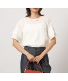 【ユナイテッドアローズ/UNITED ARROWS】のシルトリ ダブルフレアスリーブ プルオーバー カットソー OFF WHITE|ID: prp329100004801880 ipo3291000000034839193