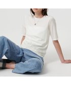 【ユナイテッドアローズ/UNITED ARROWS】のジャージー Tシャツ 人気、トレンドファッション・服の通販 founy(ファニー) ファッション Fashion レディースファッション Fashion for Women トップス・カットソー Cut & Sew Tops シャツ・ブラウス・オフィスカジュアル Elegant Blouses & Button-Ups ロングTシャツ・Tシャツ Longline T-Shirts & Tees インナー Innerwear シンプル Simple, Minimal バランス Balance, Style Balance 羽織 Haori, Light Jacket アウトレット Outlet / Clearance thumbnail WHITE|ID: prp329100004801887 ipo3291000000034839243