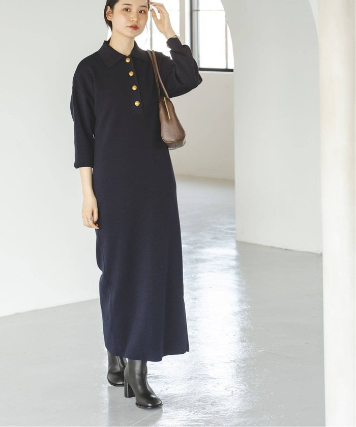【ノーブル / スピック&スパン/NOBLE / Spick & Span】の《追加》ポロシャツニットワンピース 2 インテリア・キッズ・メンズ・レディースファッション・服の通販 founy(ファニー) https://founy.com/ ファッション Fashion レディースファッション Fashion for Women ワンピース Dresses ニットワンピース Knit Dresses おすすめ Recommended / Our Picks スリット Slit, Slit Detail ダウン Down, Puffer バランス Balance, Style Balance 人気 Popular, Best Seller ビジネス 仕事 通勤 Business / Work / Commuting |ID: prp329100004801892 ipo3291000000035073261