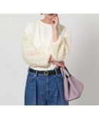 【ユナイテッドアローズ/UNITED ARROWS】のフリンジスリーブ プルオーバー -ウォッシャブル- OFF WHITE|ID: prp329100004801897 ipo3291000000034839306