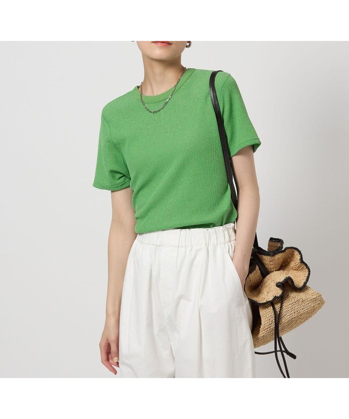 【ユナイテッドアローズ/UNITED ARROWS】のシアー サーマル プルオーバー カットソー インテリア・キッズ・メンズ・レディースファッション・服の通販 founy(ファニー) https://founy.com/ ファッション Fashion レディースファッション Fashion for Women トップス・カットソー Cut & Sew Tops カジュアルプルオーバー・ニットトップス Pullovers & Knit Tops / Casual Pullovers カットソー・ベーシックTシャツ Cut-and-Sewn Tops / Stretch Tees & Basics ウェーブ Wavy Pattern 春 Spring カットソー Cut and Sewn Top コンパクト Compact, Small Size サーマル Thermal, Waffle Knit シアー Sheer, See-Through デニム Denim, Jeans Material ボトム Bottoms, Lower Wear アウトレット Outlet / Clearance おすすめ Recommended / Our Picks 夏 Summer |ID: prp329100004801904 ipo3291000000034839338