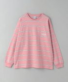 【ユナイテッドアローズ/UNITED ARROWS】のCGS. オーガニック コットン ボーダー ロングスリーブ Tシャツ 人気、トレンドファッション・服の通販 founy(ファニー) ファッション Fashion レディースファッション Fashion for Women トップス・カットソー Cut & Sew Tops シャツ・ブラウス・オフィスカジュアル Elegant Blouses & Button-Ups ロングTシャツ・Tシャツ Longline T-Shirts & Tees インナー Innerwear オーガニック Organic Cotton スリーブ Sleeve, Long Sleeve / Short Sleeve ボーダー Border, Stripe ロング Long, Long-Length ワンポイント One Point, Statement Accent アウトレット Outlet / Clearance thumbnail PINK|ID: prp329100004801908 ipo3291000000034839370