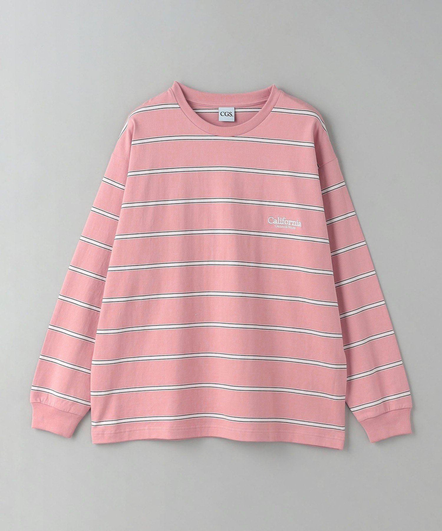 【ユナイテッドアローズ/UNITED ARROWS】のCGS. オーガニック コットン ボーダー ロングスリーブ Tシャツ インテリア・キッズ・メンズ・レディースファッション・服の通販 founy(ファニー) ファッション Fashion レディースファッション Fashion for Women トップス・カットソー Cut & Sew Tops シャツ・ブラウス・オフィスカジュアル Elegant Blouses & Button-Ups ロングTシャツ・Tシャツ Longline T-Shirts & Tees インナー Innerwear オーガニック Organic Cotton スリーブ Sleeve, Long Sleeve / Short Sleeve ボーダー Border, Stripe ロング Long, Long-Length ワンポイント One Point, Statement Accent アウトレット Outlet / Clearance PINK|ID: prp329100004801908 ipo3291000000034839370