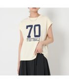 【ユナイテッドアローズ/UNITED ARROWS】のフットボール Tシャツ 人気、トレンドファッション・服の通販 founy(ファニー) ファッション Fashion レディースファッション Fashion for Women トップス・カットソー Cut & Sew Tops シャツ・ブラウス・オフィスカジュアル Elegant Blouses & Button-Ups ロングTシャツ・Tシャツ Longline T-Shirts & Tees インナー Innerwear 春 Spring カーディガン Cardigan, Knitwear デニム Denim, Jeans Material フェミニン Feminine, Girly メンズ Men's, Menswear ルーズ Loose, Oversized アウトレット Outlet / Clearance 夏 Summer thumbnail CREAM|ID: prp329100004801921 ipo3291000000034839432