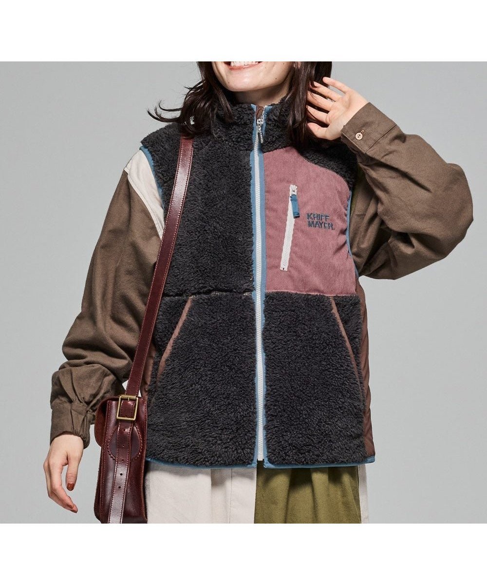 【クリフメイヤー/KRIFF MAYER】のシャギーボアベスト 人気、トレンドファッション・服の通販 founy(ファニー) ファッション Fashion レディースファッション Fashion for Women アウター Coat / Outerwear Collection トップス・カットソー Cut & Sew Tops ベスト&ジレ / 重ね着スタイル Vests & Gilets アウトドア Outdoor Clothing ベスト Vest, Waistcoat other-1|ID: prp329100004801933 ipo3291000000034839483