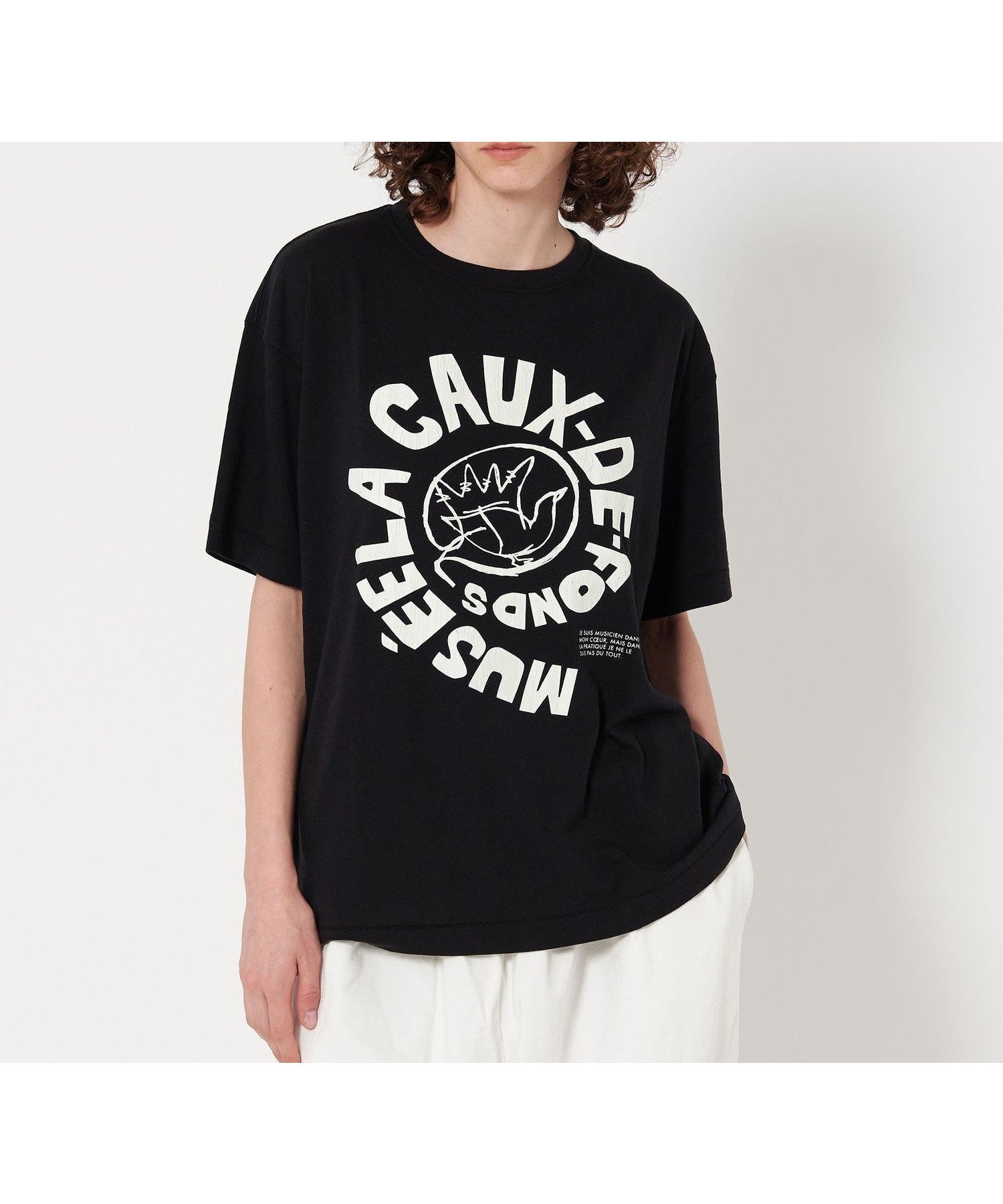 【ユナイテッドアローズ/UNITED ARROWS】の6(ROKU) サークルロゴ Tシャツ インテリア・キッズ・メンズ・レディースファッション・服の通販 founy(ファニー) ファッション Fashion レディースファッション Fashion for Women トップス・カットソー Cut & Sew Tops シャツ・ブラウス・オフィスカジュアル Elegant Blouses & Button-Ups ロングTシャツ・Tシャツ Longline T-Shirts & Tees コレクション Collection, Seasonal Line サークル Circle, Round Design プリント Print, Printed Pattern アウトレット Outlet / Clearance BLACK|ID: prp329100004801938 ipo3291000000034839509