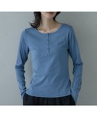 【インディヴィ/INDIVI】のカットアウトカットソー ブルー|ID: prp329100004801989 ipo3291000000034839824