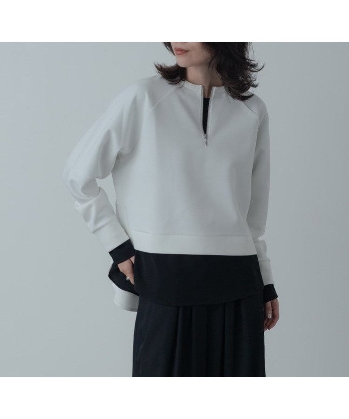 【インディヴィ/INDIVI】のフォルムダンボールトップス インテリア・キッズ・メンズ・レディースファッション・服の通販 founy(ファニー) https://founy.com/ ファッション Fashion レディースファッション Fashion for Women トップス・カットソー Cut & Sew Tops おすすめ Recommended / Our Picks カットソー Cut and Sewn Top シンプル Simple, Minimal スリーブ Sleeve, Long Sleeve / Short Sleeve タートル Turtleneck, Turtle Collar トレンド Trend, Trending Now ハーフ Half, Half-Length バランス Balance, Style Balance フロント Front, Front Design リラックス Relax, Relaxed Fit ワイド Wide, Wide Fit |ID: prp329100004801990 ipo3291000000034839826