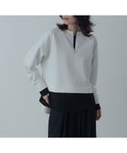 【インディヴィ/INDIVI】のフォルムダンボールトップス ホワイト|ID: prp329100004801990 ipo3291000000034839827