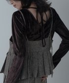 【インディヴィ/INDIVI】の【一部店舗限定】クラッシュベロア2Wayカットソー ブラウン|ID: prp329100004801991 ipo3291000000034839837