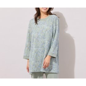 【ピサーノ/PISANO】の【手洗いOK】DJニット・フレアーシルエットチュニックカットソー 人気、トレンドファッション・服の通販 founy(ファニー) ファッション Fashion レディースファッション Fashion for Women トップス・カットソー Cut & Sew Tops ニット Knit Tops & Sweaters カットソー・ベーシックTシャツ Cut-and-Sewn Tops / Stretch Tees & Basics カットソー Cut and Sewn Top スリット Slit, Slit Detail チュニック Tunic, Long Top デニム Denim, Jeans Material ボトム Bottoms, Lower Wear 無地 Plain, Solid Color おすすめ Recommended / Our Picks エレガント 上品 Elegant |ID:prp329100004802006