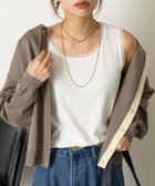 【ジェナ エスパス メルヴェイユ/Jena espace merveilleux】の【ほんのり透けニュアンス】チュール付リブタンク 人気、トレンドファッション・服の通販 founy(ファニー) ファッション Fashion レディースファッション Fashion for Women インナー Innerwear ジャケット Jacket, Outerwear スマート Smart, Elegant タンク Tank Top, Sleeveless Top チュール Tulip, Tulip Motif 再入荷 Restock / Back in Stock おすすめ Recommended / Our Picks thumbnail オフホワイト|ID: prp329100004802040 ipo3291000000034840172