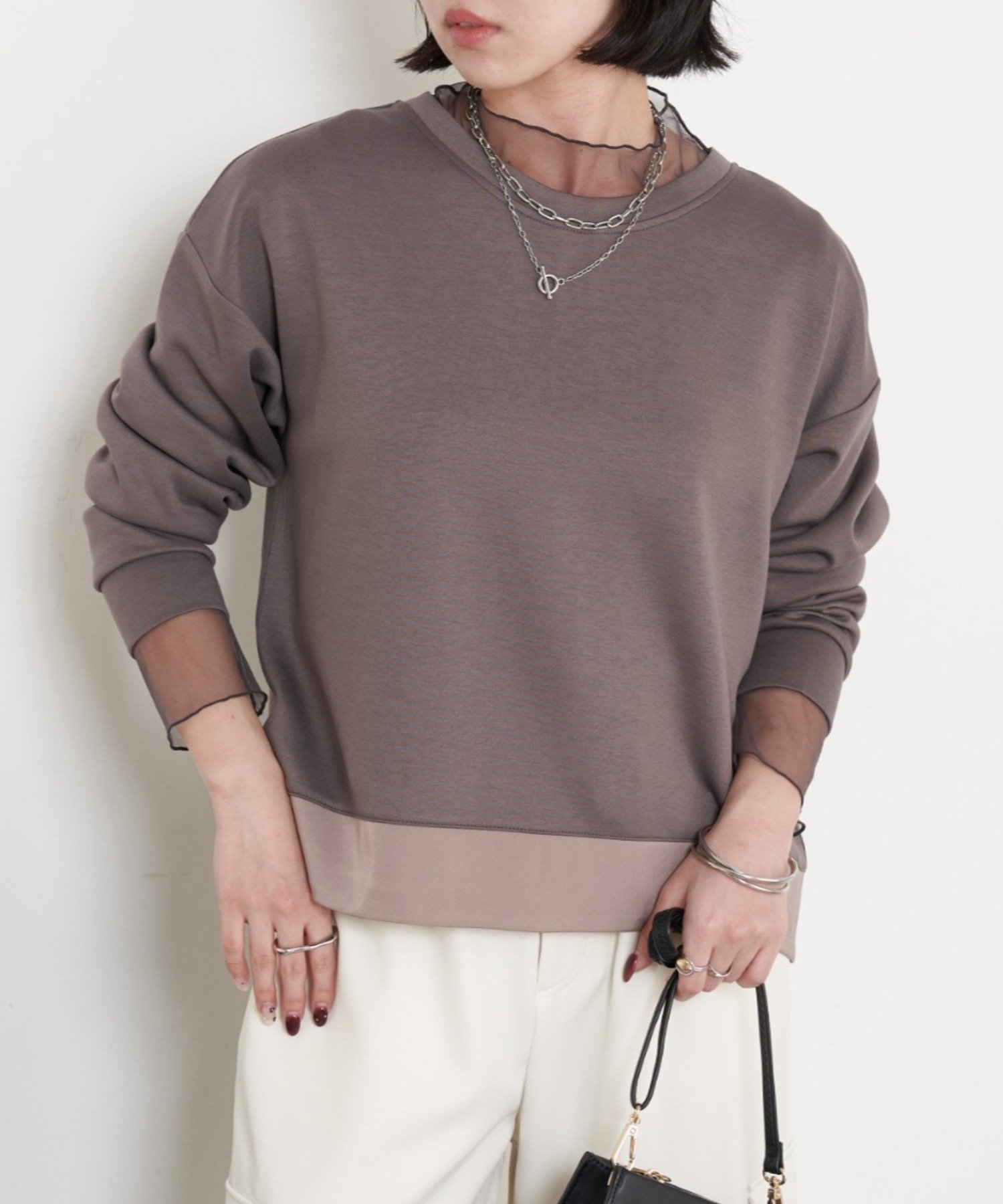 【ジェナ エスパス メルヴェイユ/Jena espace merveilleux】のWファスナーダンボールプルオーバー インテリア・キッズ・メンズ・レディースファッション・服の通販 founy(ファニー) ファッション Fashion レディースファッション Fashion for Women トップス・カットソー Cut & Sew Tops カジュアルプルオーバー・ニットトップス Pullovers & Knit Tops / Casual Pullovers インナー Innerwear カットソー Cut and Sewn Top ジップ Zip, Zipper スマート Smart, Elegant 再入荷 Restock / Back in Stock おすすめ Recommended / Our Picks チャコールグレー|ID: prp329100004802041 ipo3291000000034840183