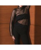 【ドノバン/DONOBAN】のtulle layered tops ブラック|ID: prp329100004802046 ipo3291000000034840200