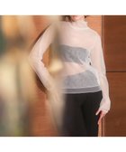 【ドノバン/DONOBAN】のtulle layered tops アイボリー|ID: prp329100004802046 ipo3291000000034840202