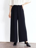 【ヴァン/Vin】のダブルクロスとろみワイドパンツ 人気、トレンドファッション・服の通販 founy(ファニー) ファッション Fashion レディースファッション Fashion for Women パンツ Pants & Trousers おすすめ Recommended / Our Picks とろみ Fluid, Flowy Fabric ダブル Double, Double-Breasted ポケット Pocket, Pocket Detail ワイド Wide, Wide Fit 洗える Machine Washable ビジネス 仕事 通勤 Business / Work / Commuting thumbnail ブラック|ID: prp329100004802078 ipo3291000000034840484