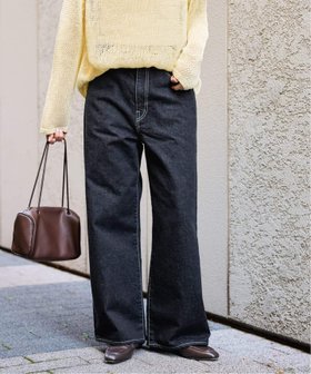 【フレームワーク/FRAMeWORK】のルーズストレートデニムパンツ 人気、トレンドファッション・服の通販 founy(ファニー) ファッション Fashion レディースファッション Fashion for Women パンツ Pants & Trousers デニムパンツ・ジーンズ・美脚デニム Denim Jeans & Pants デニム Denim, Jeans Material プレーン Plain, Simple ポケット Pocket, Pocket Detail |ID:prp329100004802089