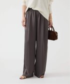 【イエナ/IENA】の《追加》ダブルサテンイージーパンツ 人気、トレンドファッション・服の通販 founy(ファニー) ファッション Fashion レディースファッション Fashion for Women パンツ Pants & Trousers 2025年 2025 2025-2026秋冬・A/W Autumn/Winter 2025–26 AW25–26 なめらか Smooth, Silky Texture エレガント 上品 Elegant thumbnail ブラウン|ID: prp329100004802110 ipo3291000000034857697